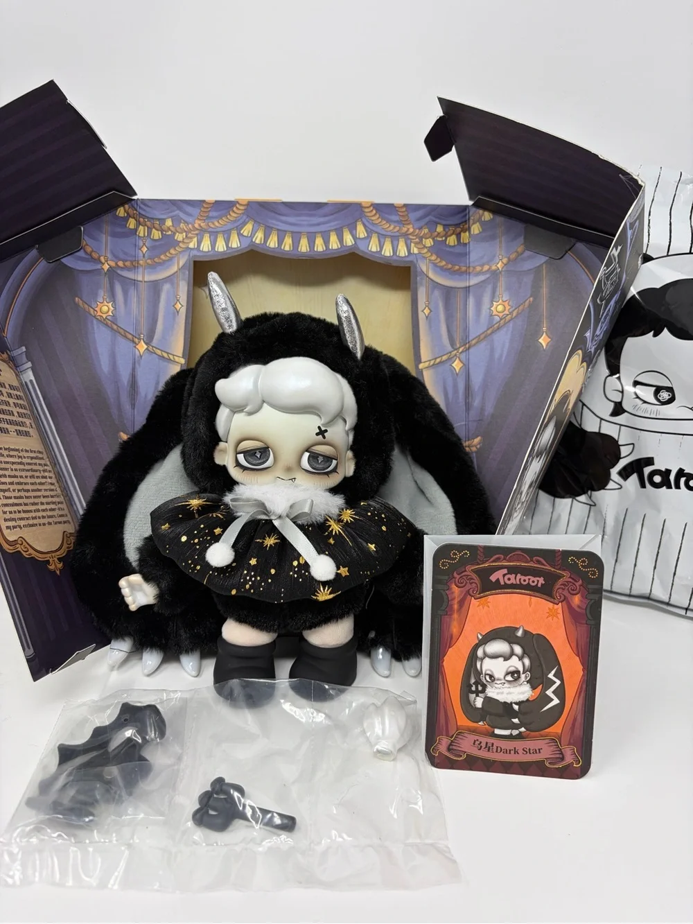 TAROOT DARK STAR Odistudio NIGHT OF LIES Plush Series Goth/ Alt BADDIE